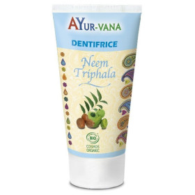 Dentifrice aux Neem et Triphala 75 ml Ayur-Vana COSMOS ORGANIC