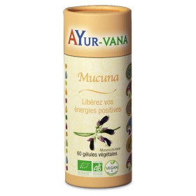 Mucuna 60 gélules Ayur-Vana BIO