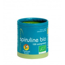 Spiruline des Andes 120 comprimés Flamant Vert BIO