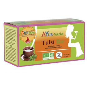 Infusion Tulsi - Boîte de 25 sachets Ayur-Vana BIO