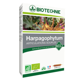 Harpagophytum articulations souples 20 ampoules Biotechnie BIO