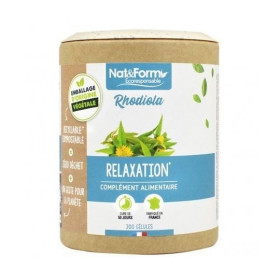 Complément alimentaire Rhodiola 200 gélules Nat et Form BIO