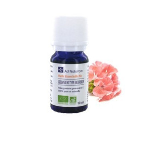 Huile essentielle de géranium rosat 10ml Ad Naturam BIO