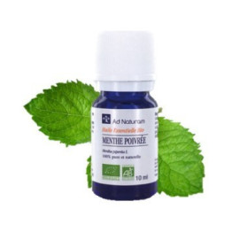 Huile essentielle de menthe poivrée 10ml Ad Naturam BIO