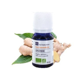 Huile essentielle de gingembre 10ml Ad Naturam BIO