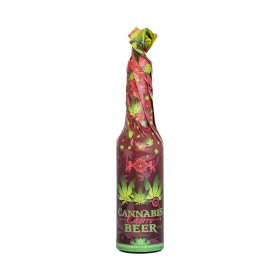 Bière CBD - bouteille habillée 33cl | MULTITRANCE & HAZE (Noir)