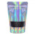 Pochette alu holographique 8x13x5cm - 100 pcs