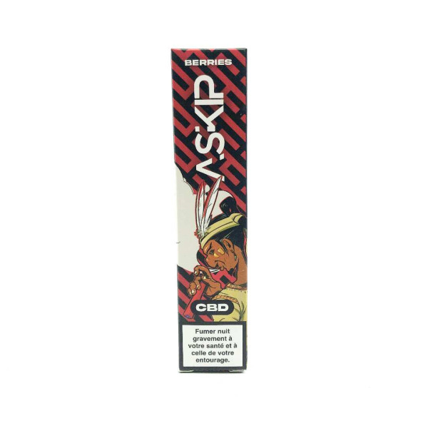 Puff CBD berries | ASKIP | sans nicotine