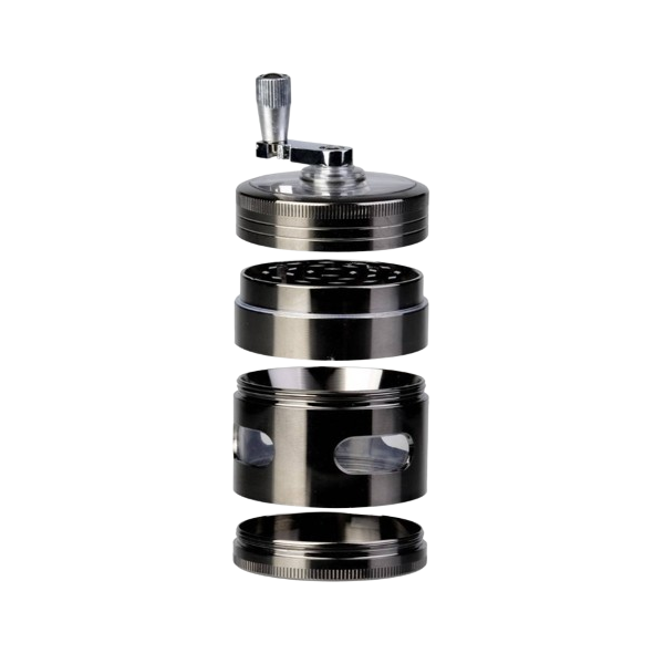 Grinder avec manivelle Champ High 4 parties 55mm