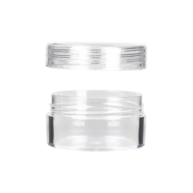 Pot transparent à visser 7ml - 50 pcs