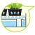 Lampe de culture Grow Light Jardin Blanc