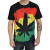 T-shirt Cannabis Rasta (L)