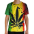 T-shirt Cannabis Style Rasta (L)