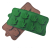 Moule silicone feuilles de cannabis (Vert)