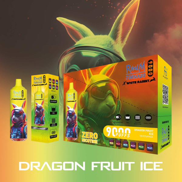 White Rabbit Tornado 9000 - Dragon Fruit Ice