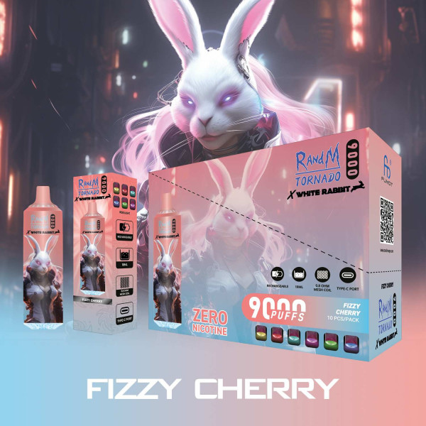 White Rabbit Tornado 9000 Fizzy Cherry