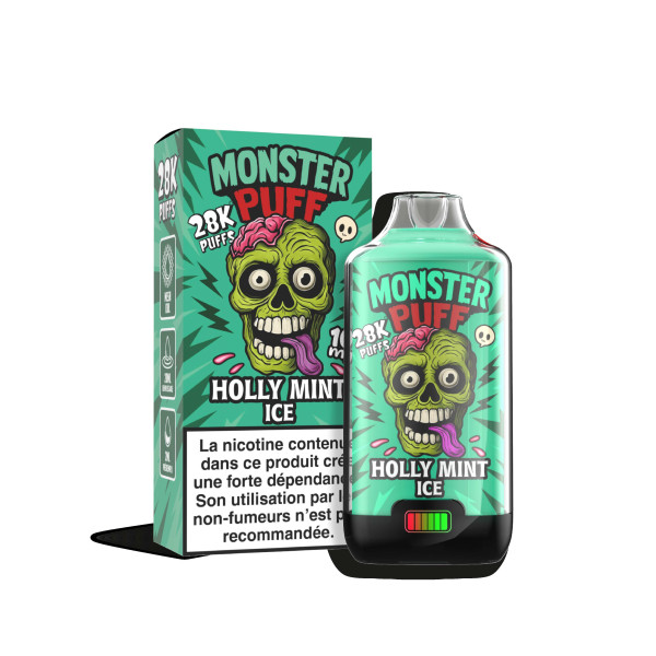 Puff Monster Puff 28k Holly Mint Ice (20 mg/ml)