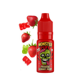 Eliquide Monster Puff 10ml Fraise Gummy Bear (20 mg/ml)