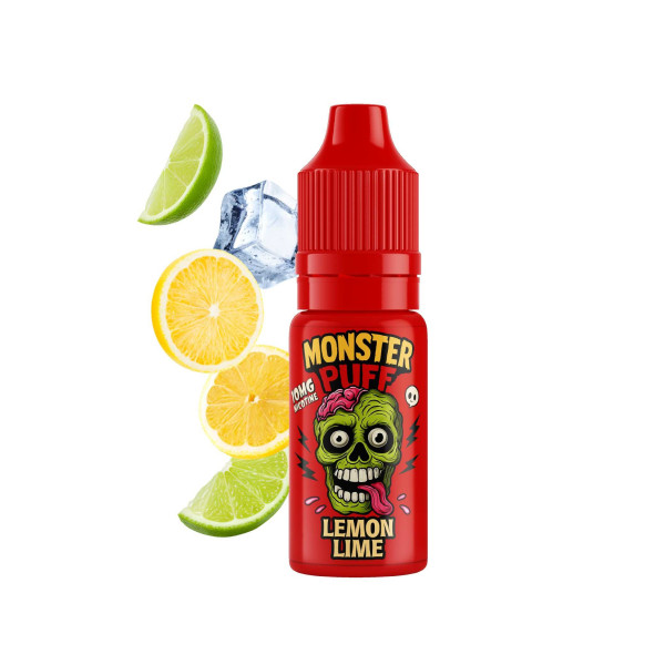 Eliquide Monster Puff 10ml Lemon Lime (10 mg/ml)