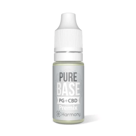 E-liquide CBD Pure Base 1000mg/10ml Harmony sans nicotine (1000 mg)
