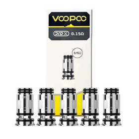 Resistances PnP-X Voopoo (pack de 5) (0.15 Ohms)