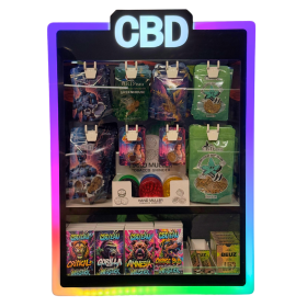 Vitrine Complète Fleurs & Résine - CBDeau