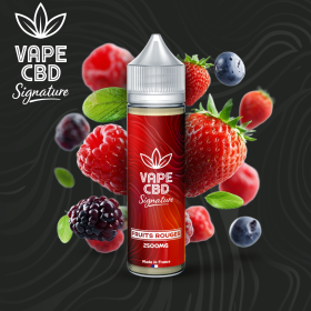 E-liquide CBD Fruits Rouges Vape CBD Signature 50ml (500mg)