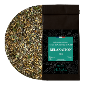 Tisane CBD bio relaxation -...