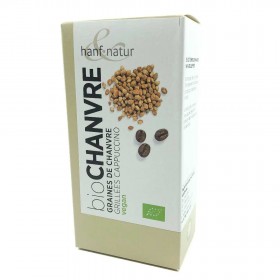 Graines de chanvre bio grillées cappuccino | HANF&NATUR